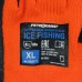 Перчатки зимние ICE FISHING оранжевые XL