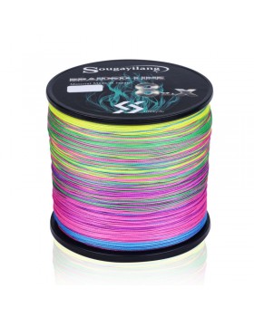 Плетеный шнур Sougayilang 8X+X Multicolor 300м, D 0.26 15.9 кг