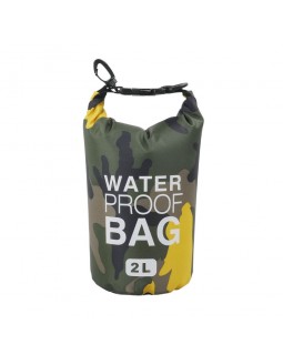 Гермомешок MARJAQE WATER PROOF BAG 2 литра Желтый камуфляж