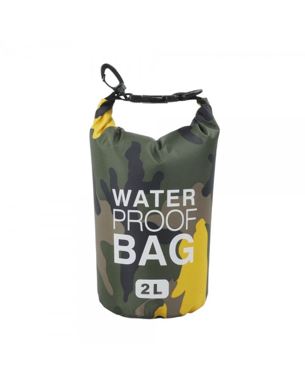 Гермомешок MARJAQE WATER PROOF BAG 2 литра Желтый камуфляж
